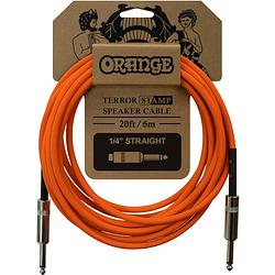 Foto van Orange cbl41-hpjj terror stamp speaker cable speakerkabel 2p jack - jack 6m