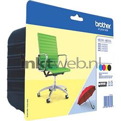 Foto van Brother lc-229xl multipack zwart en kleur cartridge