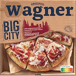 Foto van Wagner big city pizza budapest pepperoni 400g bij jumbo