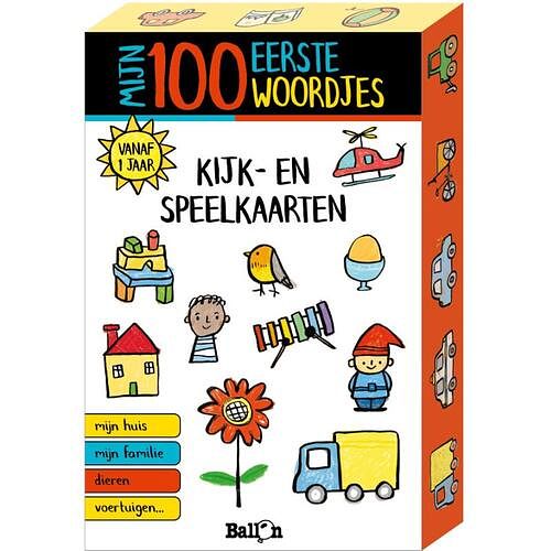 Foto van Mijn 100 eerste woordjes - paperback (9789403217413)