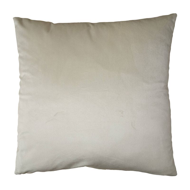 Foto van Clayre & eef kussenhoes 45x45 cm beige polyester sierkussenhoes beige sierkussenhoes