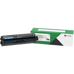 Foto van Lexmark recycling toner c3224 c3326 mc3224 mc3326 c3220c0 origineel cyaan 1500 bladzijden