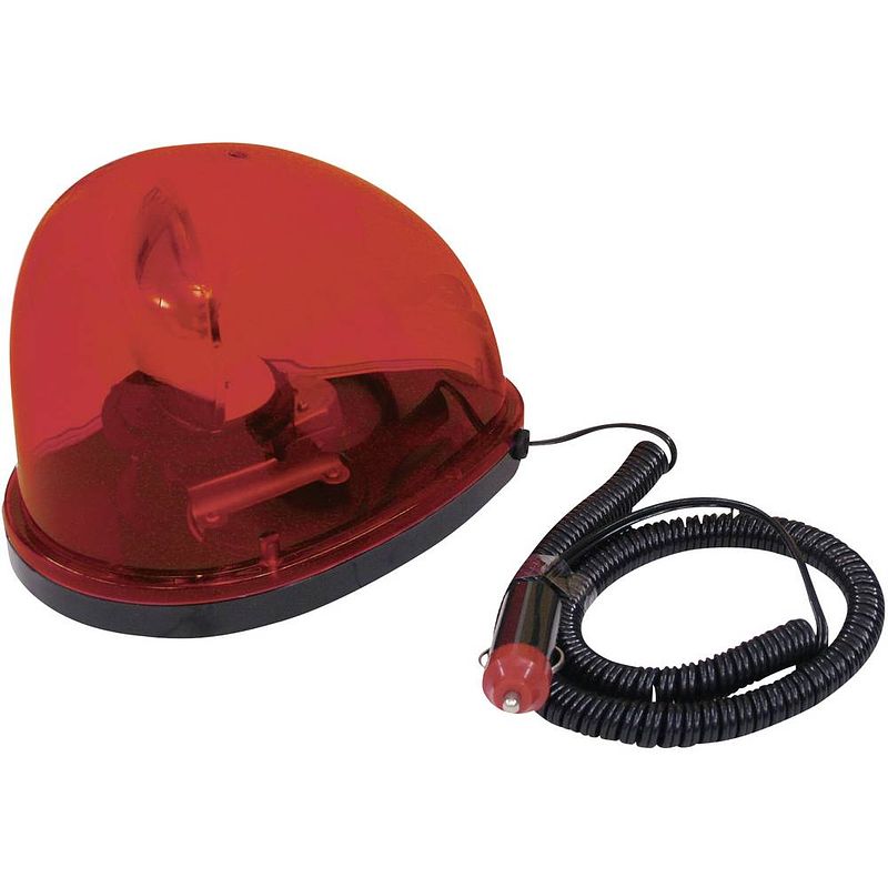 Foto van Zwaailicht sta-1221, rood, 12v/21w