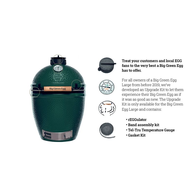 Foto van Big green egg upgrade kit large