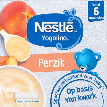 Foto van Yogolino® perzik 6+ baby toetje bij jumbo