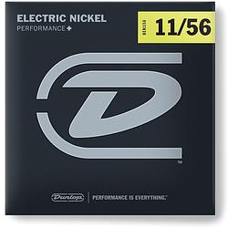 Foto van Dunlop den1156 electric nickel medium / extra heavy 11-56