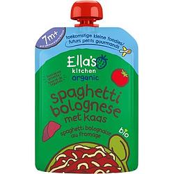 Foto van Ella'ss kitchen organic spaghetti bolognese met kaas 7+ maanden 130g bij jumbo