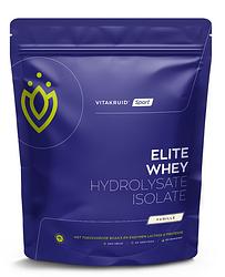 Foto van Vitakruid elite whey hydrolysate isolate vanille poeder