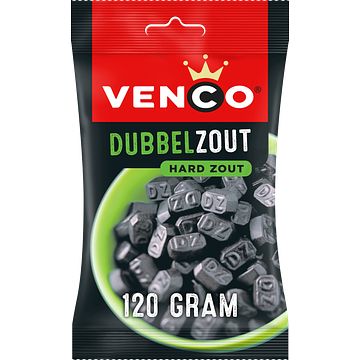 Foto van Venco dubbel zout hard 120g bij jumbo