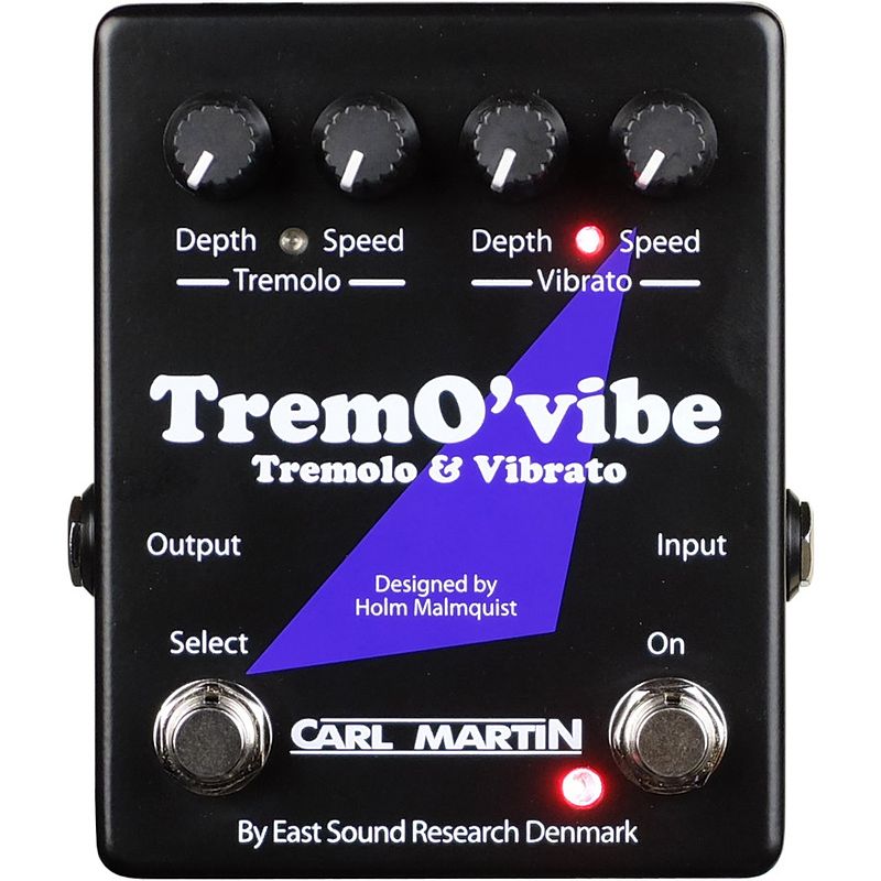 Foto van Carl martin tremo'vibe 2-in-1 tremolo-vibrato pedal