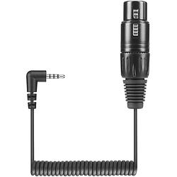 Foto van Sennheiser ka 600i gekrulde microfoonkabel xlr naar 3.5 mm trrs mini-jack