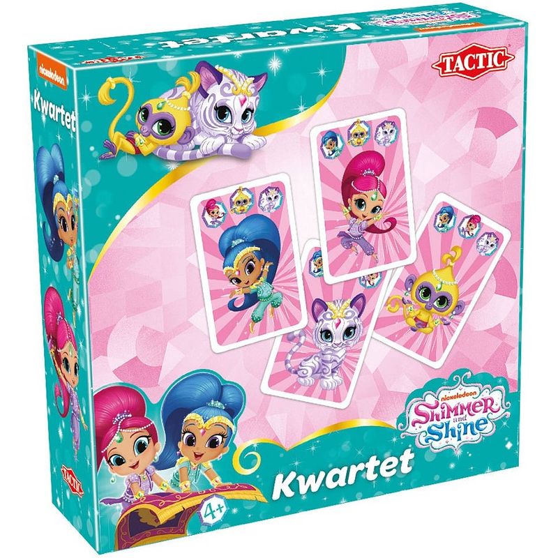 Foto van Tactic kwartetspel shimmer & shine (nl)