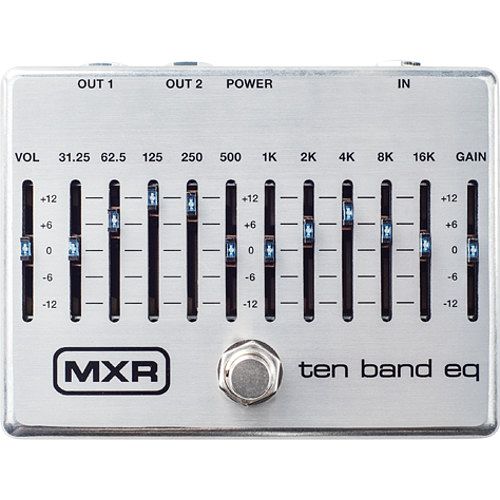 Foto van Mxr m108s ten band eq equalizer effectpedaal