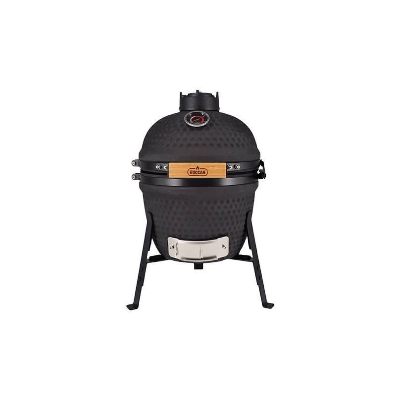 Foto van Buccan bbq - kamado barbecue - sunbury smokey egg - compact 13""