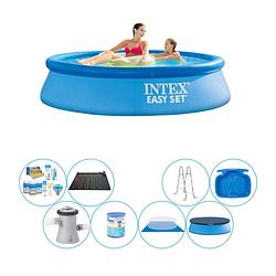 Foto van Zwembad bundel - intex easy set rond 244x61 cm