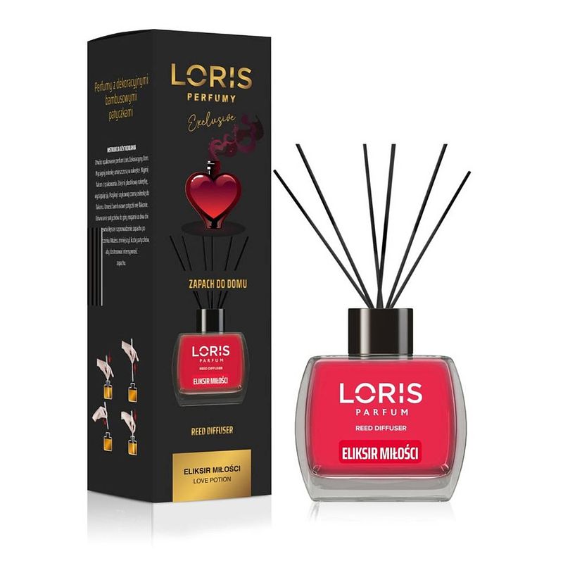 Foto van Reed diffuser geurstokje elixir of love 120ml