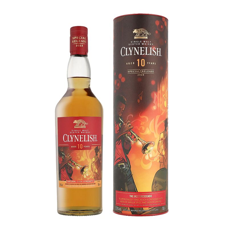 Foto van Clynelish 10 years special release 2023 0.7 liter whisky + giftbox