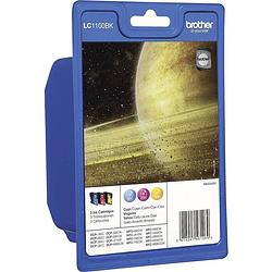 Foto van Brother lc-1100 multipack kleur cartridge