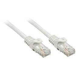 Foto van Lindy 48160 rj45 netwerkkabel, patchkabel cat 6 u/utp 0.3 m grijs 1 stuk(s)