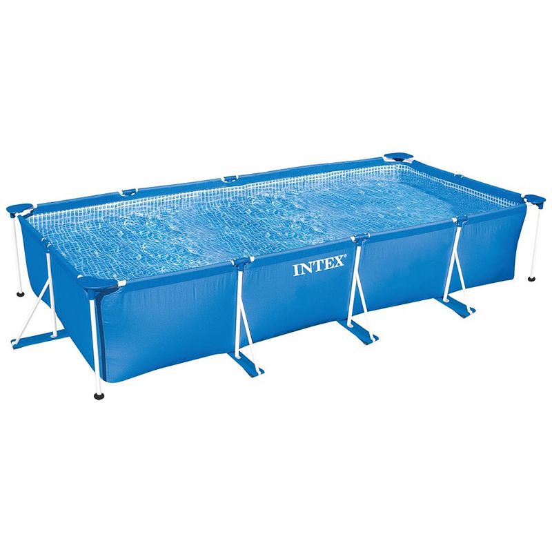 Foto van Intex rechthoekig frame pool zwembad - 220 x 150 x 60 cm