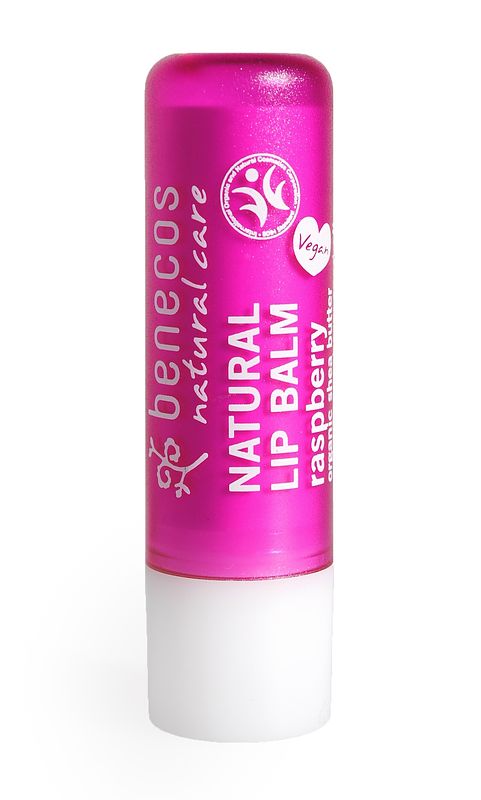 Foto van Benecos natural lip balm raspberry