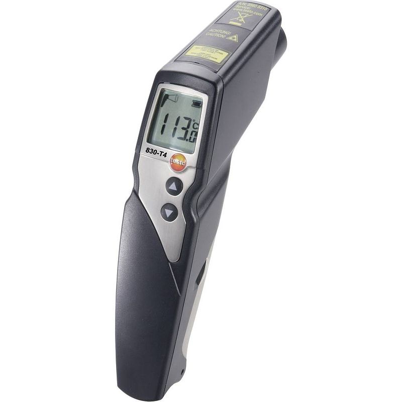 Foto van Testo 830-t4 infrarood-thermometer optiek 30:1 -30 - +400 °c contactmeting