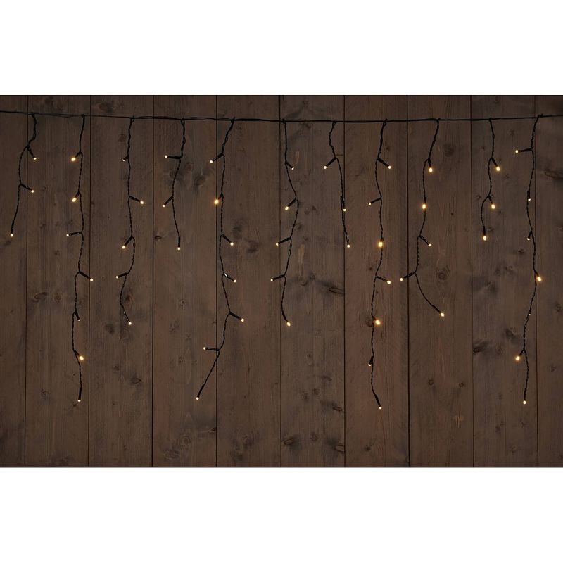 Foto van Anna'ss collection - icicle lights 180l360x60 cm led classic warm - 5m leadcable