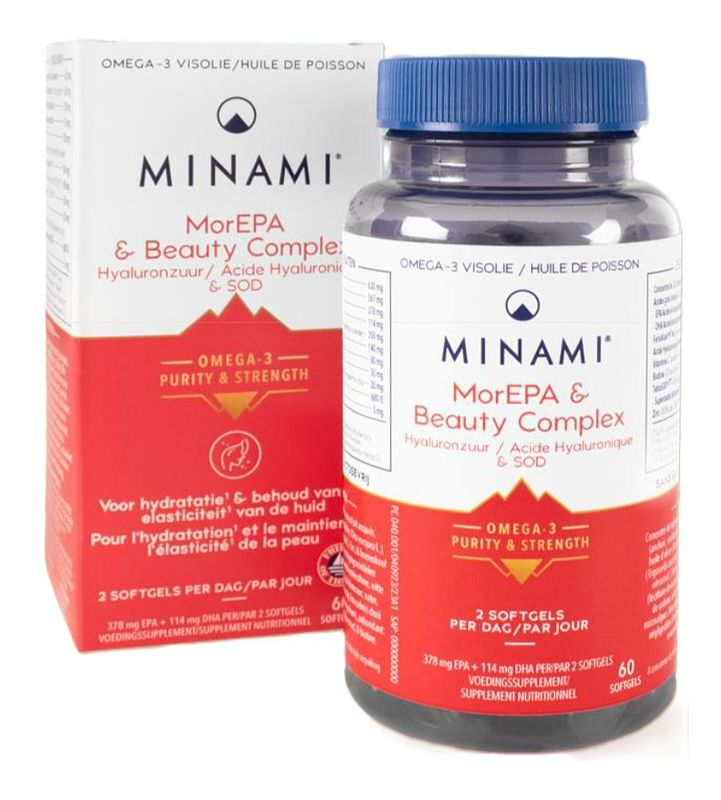 Foto van Minami morepa & beauty complex softgels