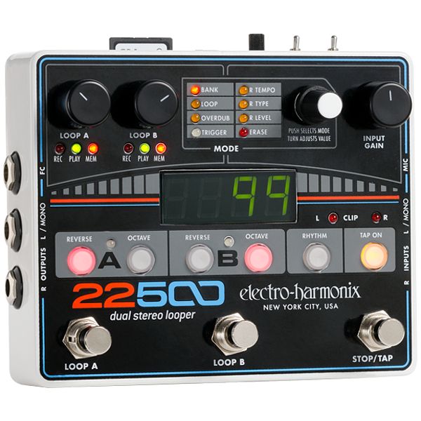 Foto van Electro harmonix 22500 dual stereo looper