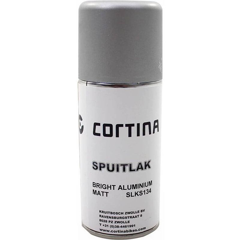 Foto van Cortina - spuitlak mgss0275 bright alumina matt 150ml