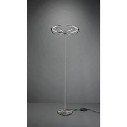 Foto van Moderne vloerlamp charivari - metaal - grijs