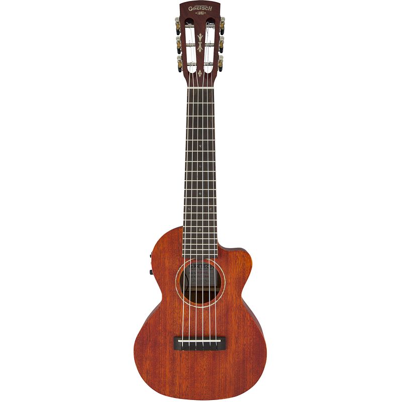 Foto van Gretsch g9126 a.c.e. guitar-ukulele elektrisch-akoestische guitarlele met gigbag