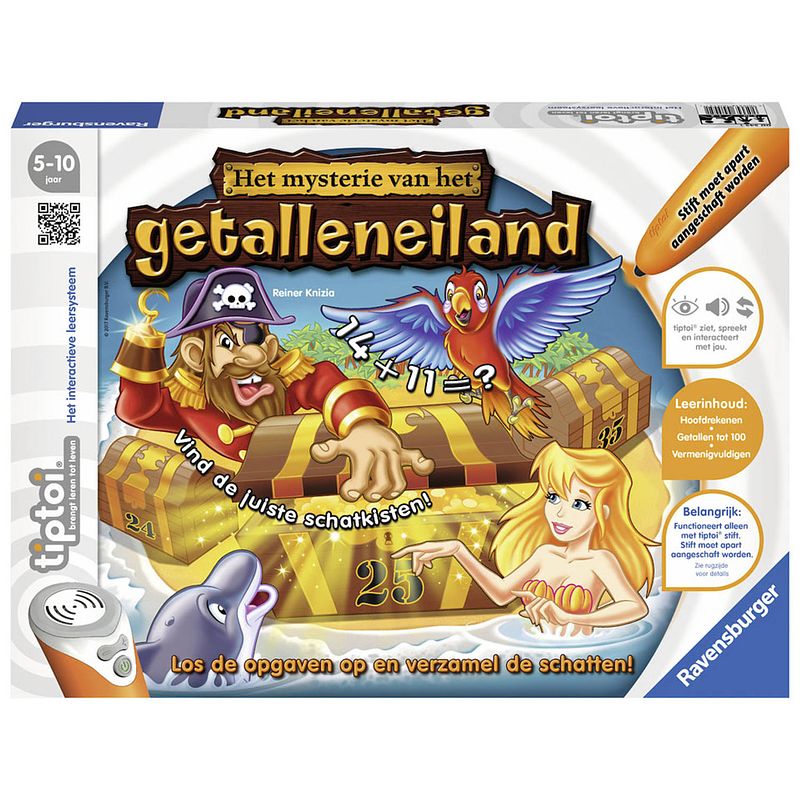 Foto van Ravensburger tiptoi het mysterie van het getalleneiland