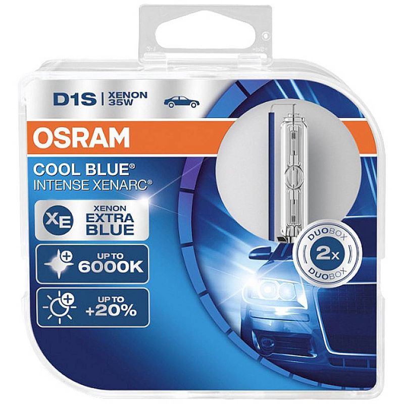 Foto van Osram auto 66140cbn-hcb xenonlamp xenarc cool blue d1s 35 w