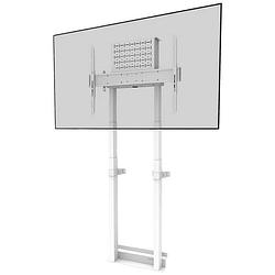 Foto van Neomounts by newstar wl55-875wh1 1-voudig monitor-wandbeugel 94,0 cm (37) - 261,6 cm (103) gemotoriseerd, in hoogte verstelbaar