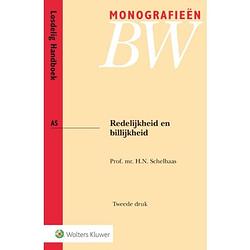 Foto van Redelijkheid en billijkheid - monografieen bw