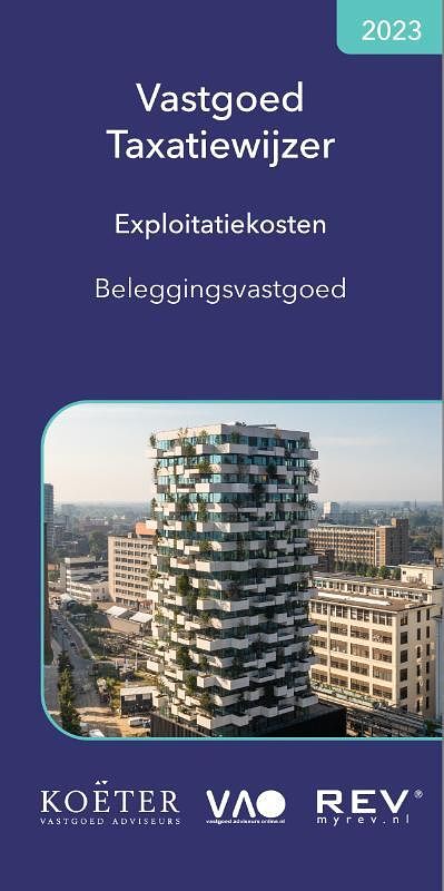 Foto van Vastgoed taxatiewijzer exploitatiekosten beleggingsvastgoed - koeter vastgoed adviseurs - paperback (9789083141374)