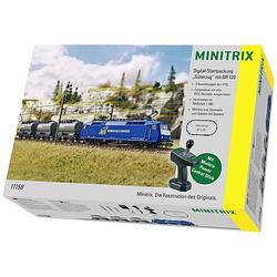 Foto van Minitrix 11158 n digitale startset goederentrein met br 120 van de wrs