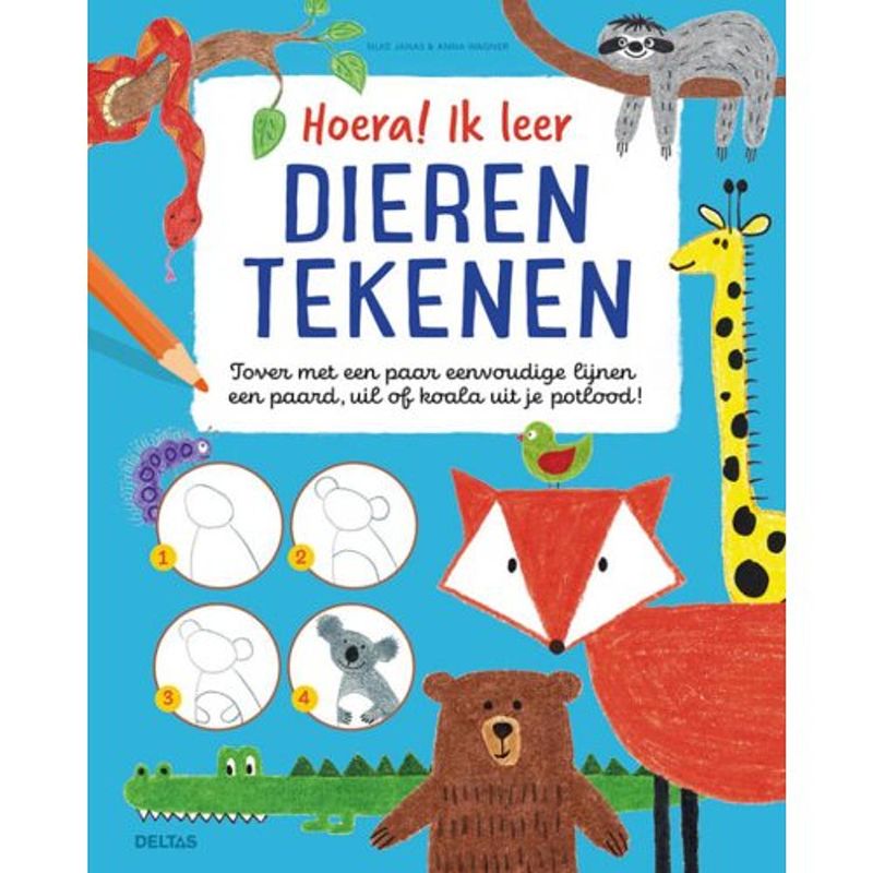 Foto van Hoera! ik leer dieren tekenen