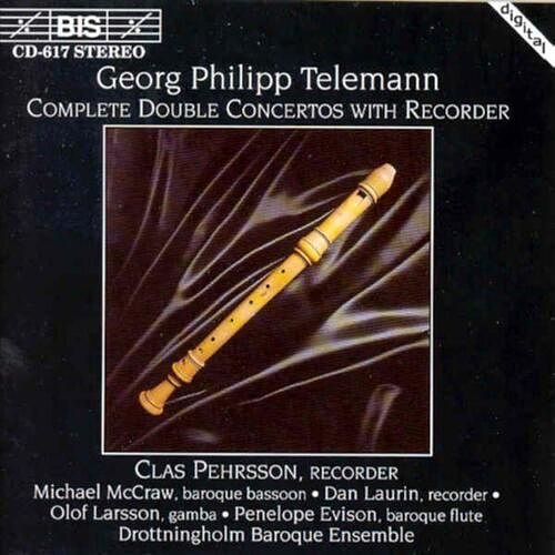 Foto van Telemann: complete double concertos with recorder - cd (7318590006177)