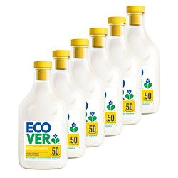 Foto van Ecover - wasverzachter - gardenia & vanille - voordeelverpakking 6 x 1,5 l - 300 wasbeurten