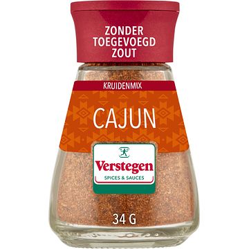 Foto van Verstegen world spice blend cajun 34g bij jumbo