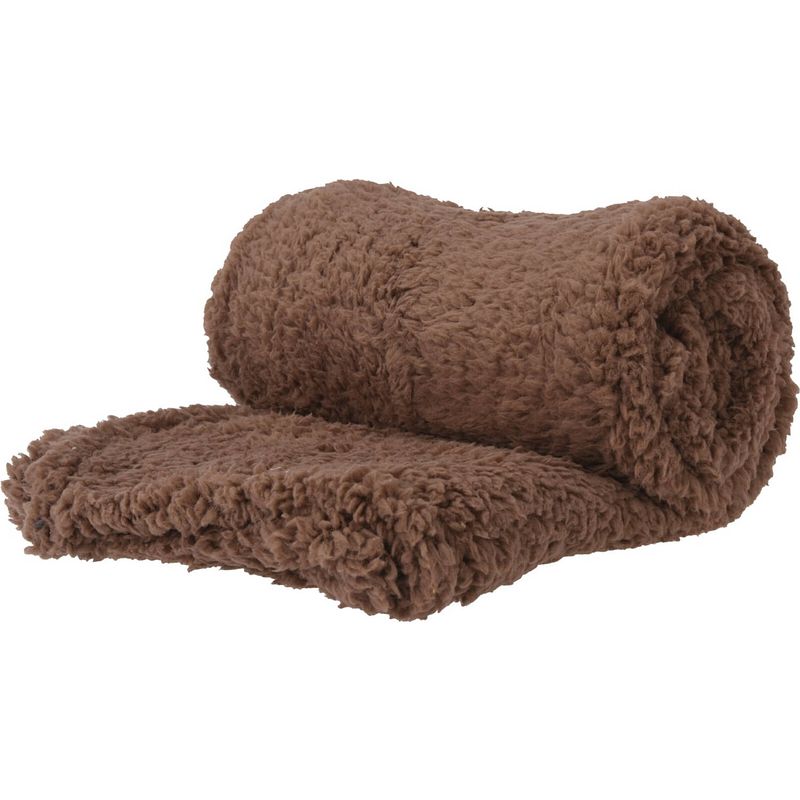 Foto van Nampook - blanket fleece 127x152 cm taupe