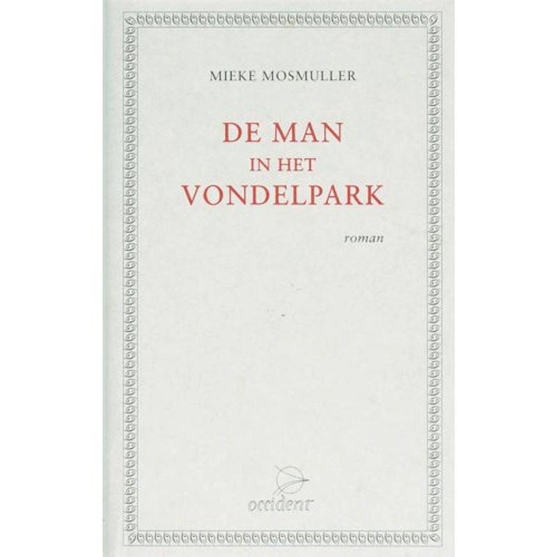 Foto van De man in het vondelpark