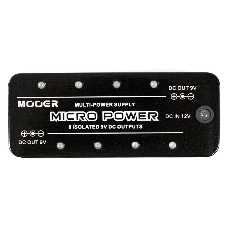 Foto van Mooer micro power gitaareffect voeding