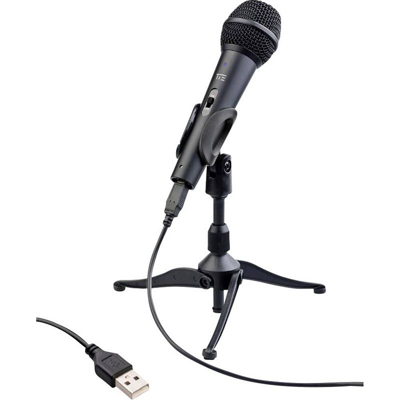 Foto van Tie studio dynamic mic usb usb-microfoon kabelgebonden