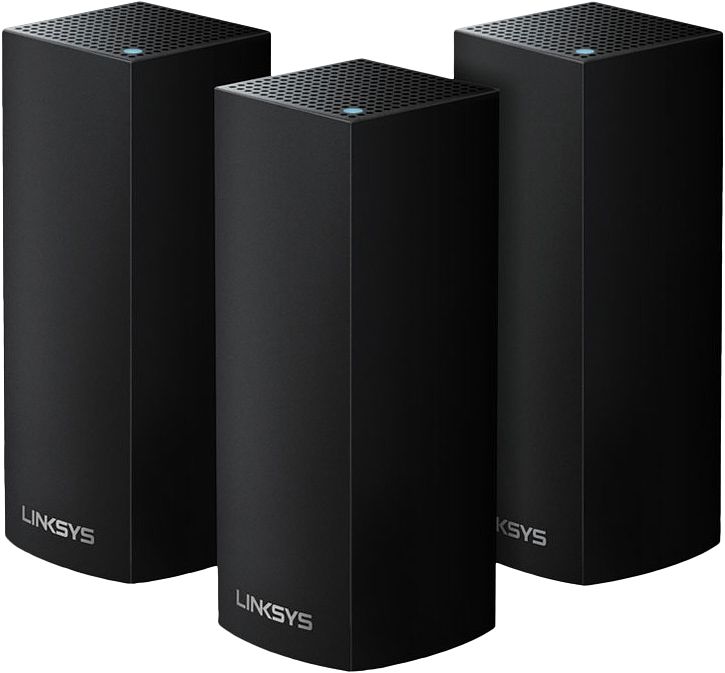 Foto van Linksys velop tri-band - triple pack router zwart