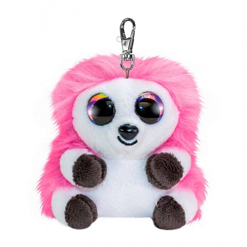 Foto van Lumo stars knuffel hedgehog smultron junior 8,5 cm pluche roze