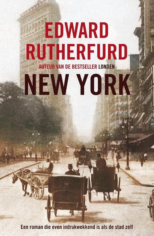 Foto van New york - edward rutherfurd - paperback (9789026166259)