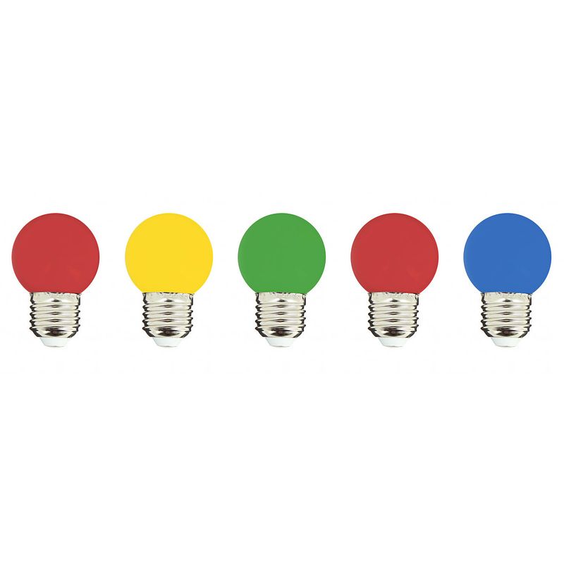 Foto van Lumisky party multicolor led-lampen 5-pack